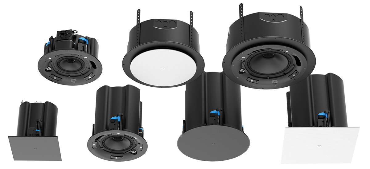 IsoFlare™ series Ceiling Speaker, Low Profile Ceiling Speaker, Ceiling Subwoofer, Speaker Enclosure